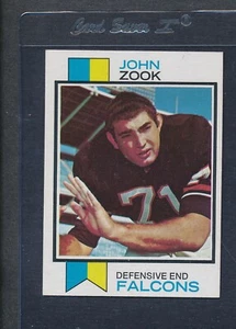 1973 Topps #333 John Zook Falcons NM *1767 - Picture 1 of 1