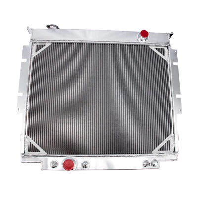 3-ROW Aluminum Radiator For 1983-94 Ford F150 F250 F350 F59 6.9L 7.3L V8 Diesel Foto 1 de 4