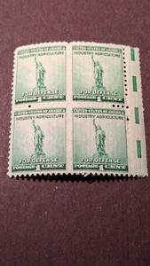 United States stamp #899b block of two pairs vfnh - Picture 1 of 2