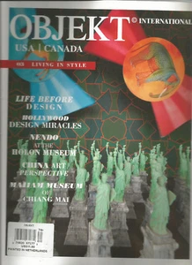 OBJEKT INTERNATIONAL MAGAZINE #3 LIVING IN STYLE FALL SEPTEMBER 2016 - Picture 1 of 1