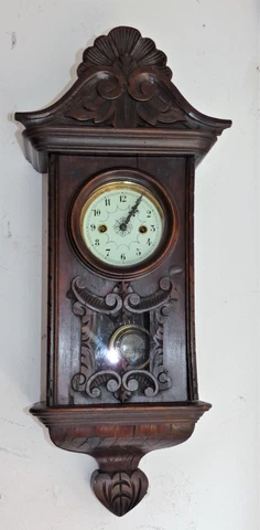 26 13/16in High Junghans Art Nouveau Small Musicalische Watch Regulator-Music Cover