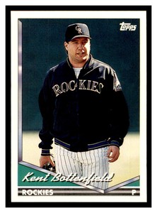 1994 Topps #589 KENT BOTTENFIELD Colorado Rockies ~D5E
