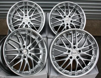 Alufelgen 18 Zoll 190 für Mercedes C E Klasse Clc Clk Coupe Cabrio 5x112 silber Wr - Bild 1 von 4