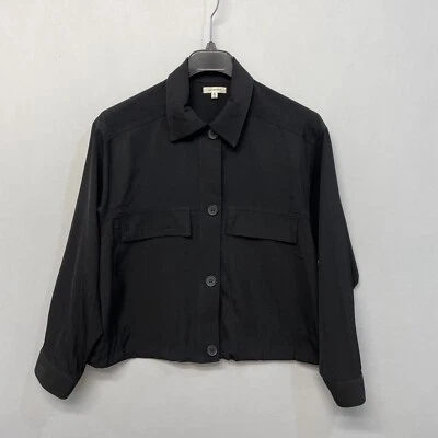 Max Studio Mujer Talla XL X-Large Camisa Chaqueta Botón Frontal Cordón M265-5 Foto 1 de 4