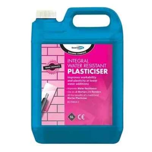 BOND IT - INTEGRAL WATER RESISTANT PLASTICISER - MORTAR RENDER WALL CEMENT 5L - Picture 1 of 3