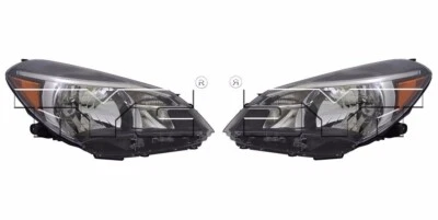 Faros halógenos con escotilla para Toyota Yaris 2015-2017 lado del conductor y del pasajero L+R Foto 1 de 3