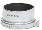 Leitz FISON Three CROWN Lens Hood 12510  Three Crown chrome for  Leica Elmar 5c