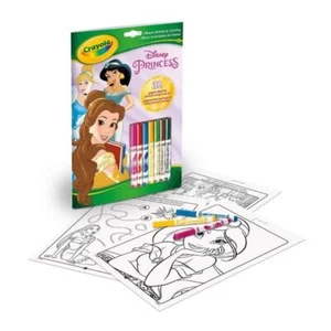 Set Album da colorare + pennarelli Crayola Disney Princess Activity Book - Foto 1 di 1