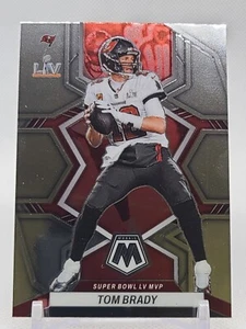 Panini Mosaic 2022 Tom Brady Super Bowl LV MVP Base #291 Tampa Bay Buccaneers - Imagen 1 de 3