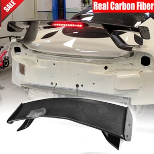 For Lotus Evora S 400 410 GT430 Coupe 10-16 Real Carbon Rear Trunk Spoiler Wing - Picture 1 of 12