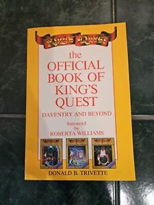 The Official Book of King's Quest Game Strategy Hint Guide: I II III IV 1st ed.