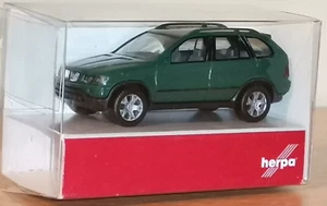 Modellauto von Herpa 022842 BMW X 5 std. grün 1:87 in Ovp. - Bild 1 von 4