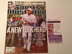 JSA Bubba Watson Signed Sports Illustrated COA NL SI April 16 2012 Masters D - Picture 1 of 1