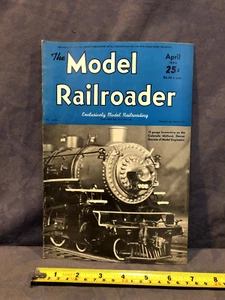 Model Railroader April 1944 "Exclusively Model Railroading" - Picture 1 of 4