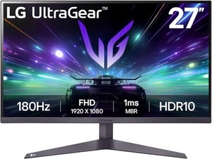 LG Ultragear Gaming Monitor - 27GS50F-B.AEKQ - Full HD - 180Hz - AMD Freesync - Bild 1 von 12