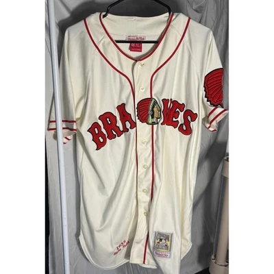 Camiseta deportiva Mitchell & Ness Braves 1935 colección Babe Ruth Cooperstown XL Foto 1 de 4