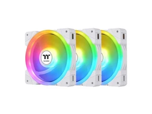 Thermaltake SWAFAN EX 12 ARGB PC Cooling Fan White, 3-Fan pcak, 500 ~ 2000 RPM, - Picture 1 of 5