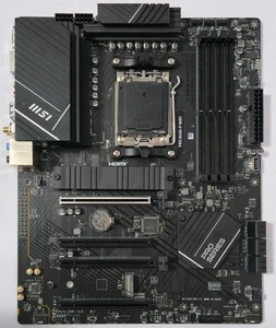 MSI PRO B650-P WIFI AM5 ATX Motherboard, DDR5, WiFi 6E, Ryzen 7000–9000 *No I/O* - Picture 1 of 3