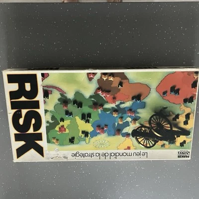 Vintage Board Game Risk, Rare French Edition 1970-1976 Parker Games, Rare  - Image 1 of 4