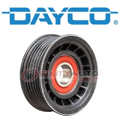Dayco Drive Belt Idler Pulley for 2015-2016 Mercedes-Benz SL400 - Engine uu Foto 1 de 4
