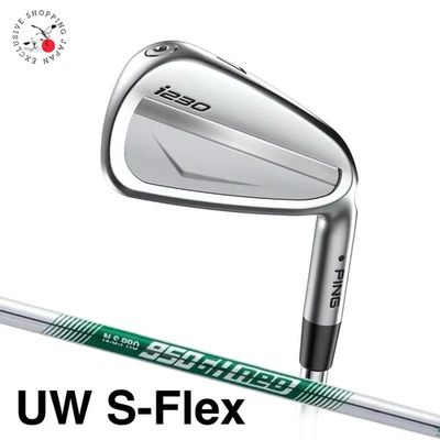 PING Golf i230 Iron Wedge UW S-Flex N.S.PRO 950GH neo Steel Shaft Right Handed - Image 1 of 4