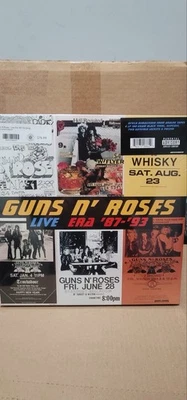 GUNS N' ROSES - LIVE ERA '87-'93 4LP VINYL (SEALED NEW) Bonus Track: COMA!! - Image 1 of 3