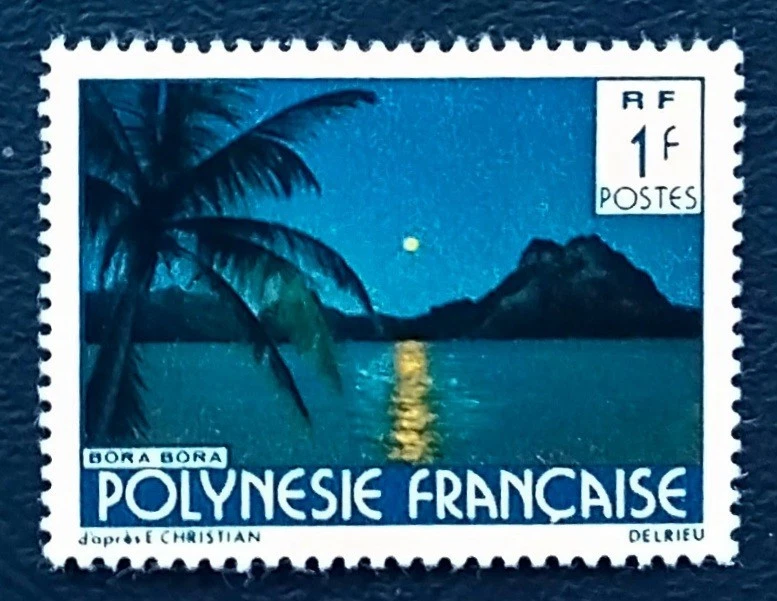 Polynésie Française. Année 1986. - Photo 1/1