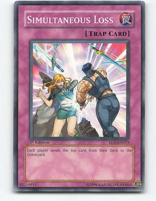 Simultaneous Loss #EEN-EN053 1st Edition Yugioh Card - Image 1 of 2
