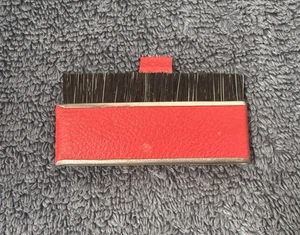 Spazzola per pelucchi vintage tascabile borsetta vestiti - Foto 1 di 3