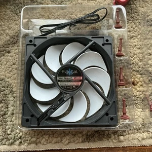 Fractal Design Silent Series R2 140mm Cooling Fan FD-FAN-SSR2-140 3 Pin TESTED - Bild 1 von 1