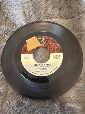 The Doors Light My Fire The Crystal Ship  7" Elektra 45RPM Record Jim Morrison - Image 1 of 2