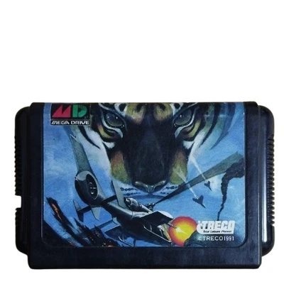 Carro Kyukyoku Tiger Twin Cobra SEGA Mega Drive MD solo sin probar JPN Foto 1 de 4