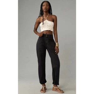 Pilcro Women’s The Wanderer Mid Rise Relaxed Leg Pants - Picture 1 of 13