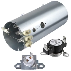 134792700 Dryer Heating Element, 137032600 Thermal Limiter and 3204267 Thermo... - Picture 1 of 7