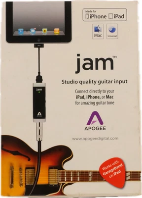 Jam By Apogee Studio Quality Guitar Input Connect To iPad, iPhone, Mac Sealed!!! - Image 1 of 2