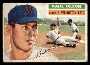 1956 Topps #322 Karl Olson - Picture 1 of 2