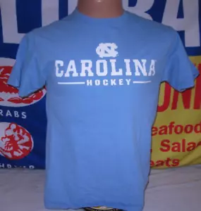 NORTH CAROLINA Tar Heels Hockey t shirt uomo Medium (silm) UNC Chapel Hill ACC - Foto 1 di 3