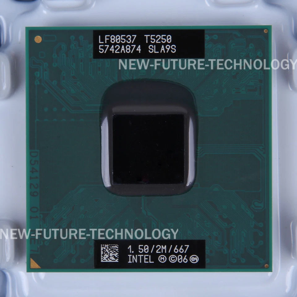 Intel Core 2 Duo T5250 (LF80537GF0212M) SLA9S CPU Processor 667/1.5 GHz 35W - Image 1 of 1