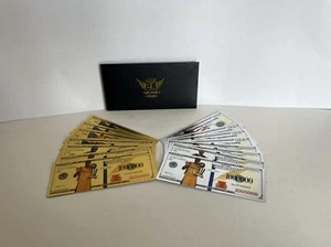 Set of 8 x Kobe Bryant silver Foil Banknotes LA Lakers inc amazing kobe envolope - Picture 1 of 4