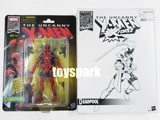 MARVEL LEGENDS 6" 80th The Uncanny X-Men X-Force Retro DEADPOOL action figure 