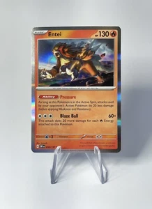 Pokémon TCG Entei 030/197 Holo Rare - Obsidian Flames - Picture 1 of 2