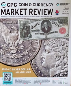 CPG Coin & Currency Market Review July August September 2024 New Magazine - Picture 1 of 2