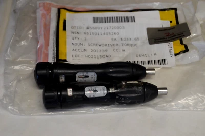 K Tool International KTI-72180 Torque Screwdriver  1/4" Female     (6-I) - Image 1 of 4