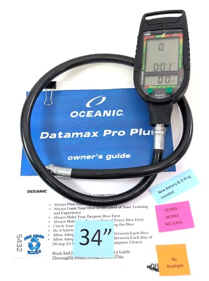Интегрированный компьютер для дайвинга Oceanic Datamax Pro Plus SCUBA Dive Air Nitrox #5432 - Изображение 1 из 4
