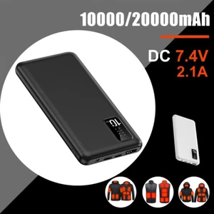 Mini Charger Fast Charging External Battery Pack For Heating Vest Jacket Scarf - Photo 1 sur 10