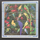 Guyana 1990 / Rare&Endangered Wildlife of South America / minisheet MNH