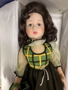 Rare Vintage 1978 LENCI Felt Doll 'Rosella' with Trunk Box & CoA 270/999 VGC - Picture 1 of 17