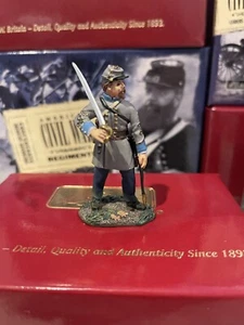 Exclusive W. Britain 5th Virginia Infantry Officer 54mm Figure - Picture 1 of 10