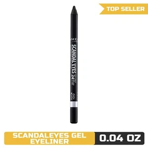 Rimmel London Scandaleyes Bold Liquid Eyeliner 001 Black Waterproof  New Sealed - Picture 1 of 5