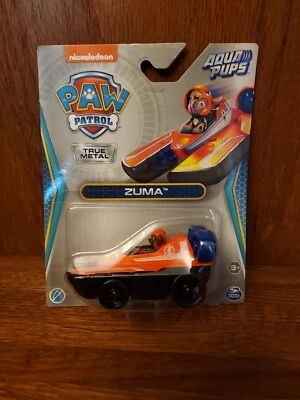 Paw Patrol AQUA PUPS *ZUMA* True Metal Vehicle Nickelodeon  - Image 1 of 4